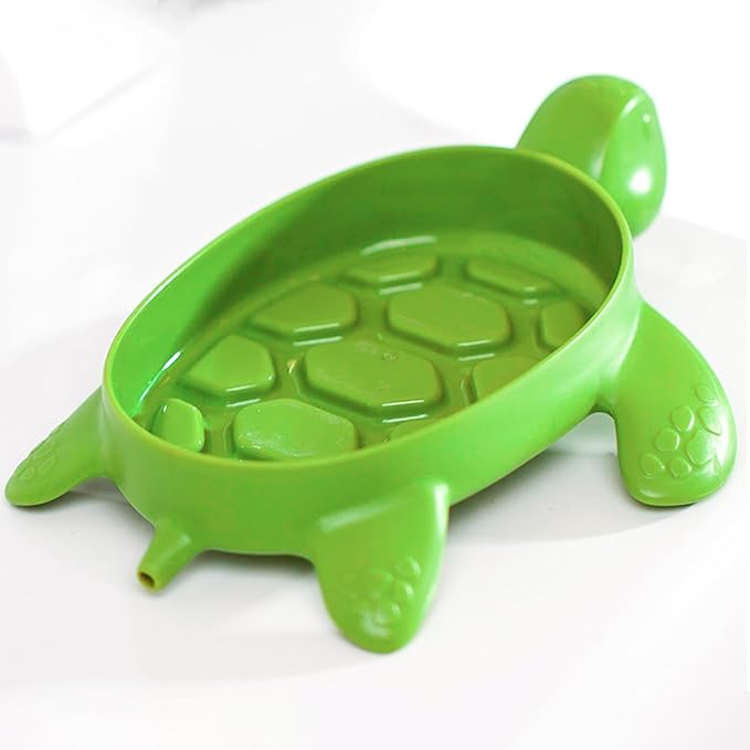 Adorable Turtle - shaped Soap Dish, a Must - have Creative Home Item