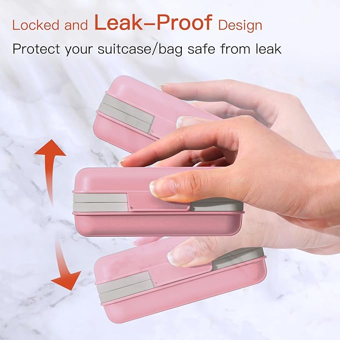 Fashionable Pink - Grey Soap Dish, a Thoughtful Choice for Most Soaps